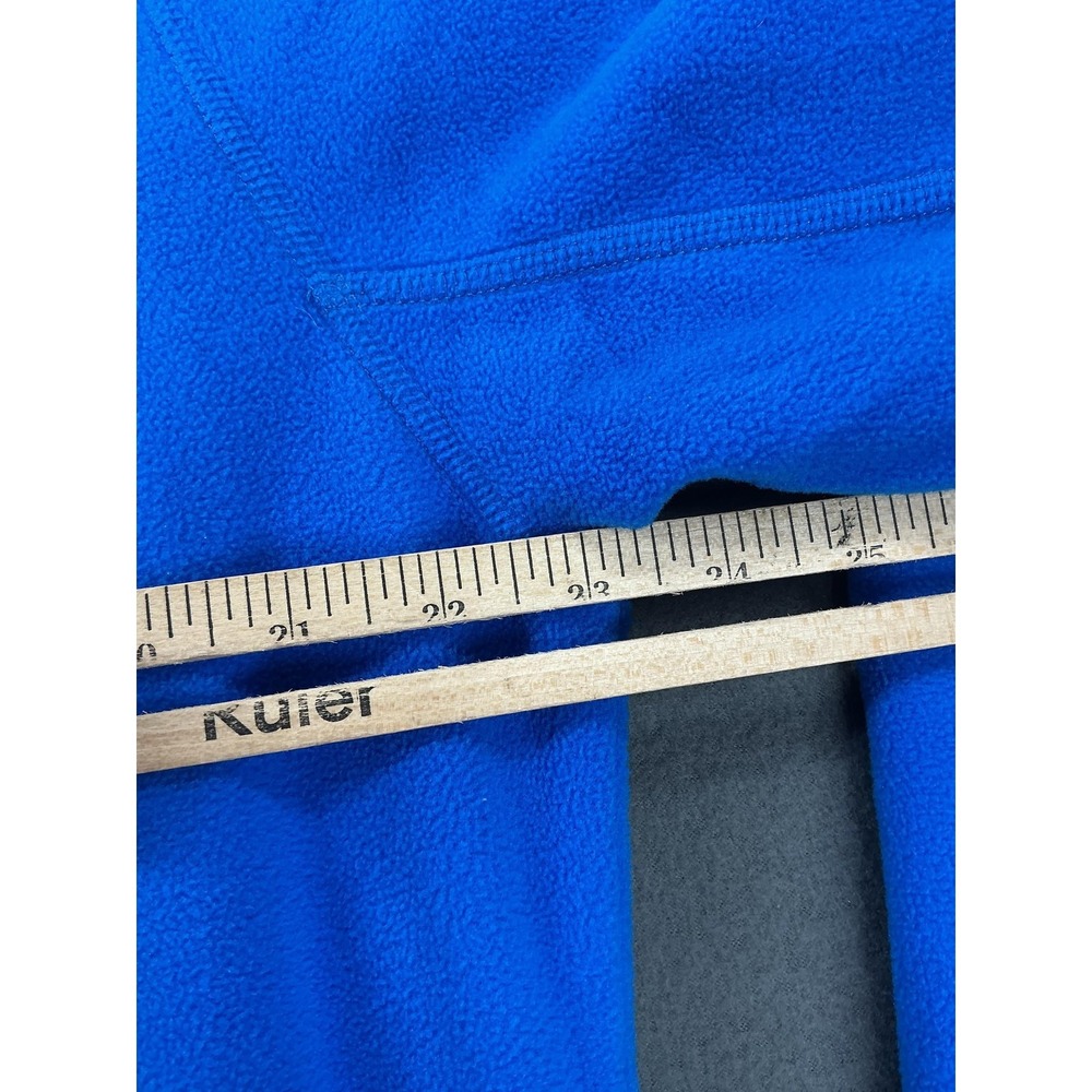 Marmot Jacket Mens XL Blue Polartec Fleece Full Zip Drawcord Hem Pockets Outdoor - Picture 9 of 12
